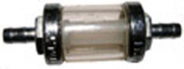 Benzinfilter. Metallfassung, 6cm lang, d: 20mm