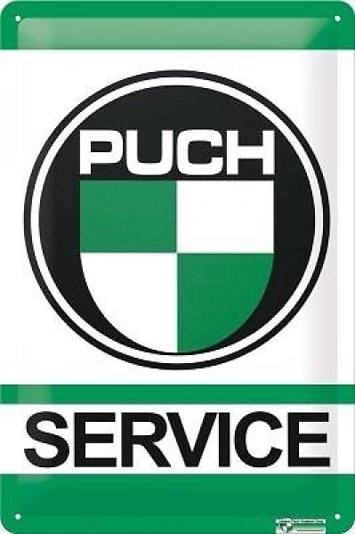 Blechschild "Puch Service" 20x30cm