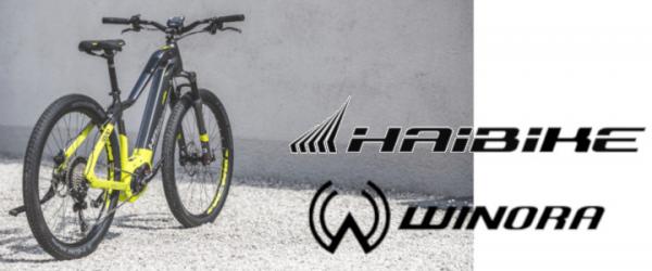 E-Bikes und Fahrräder von Haibike & Winora